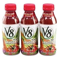 V8 Vegetable Juice, 12 oz. plastic bottle (12 pack)