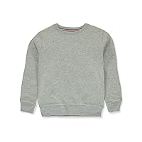 French Toast Boys' Crew Neck Sweatshirt - gray, 14-16