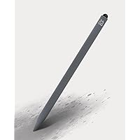 ZAGG Pro Stylus 2 - Dual-Tip, Wireless Charging, Palm Rejection, Tilt Recognition - For iPad Pro 11/12.9, Air, iPad, Mini - Gray