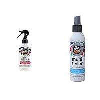 SO COZY Leave In Conditioner Spray (8 Fl Oz) Paraben-Free Detangler for Kids' Curly Hair & SoCozy Multi Styler For Kids Hair, Synthetic Colors or Dyes, 5.2 Fl Oz