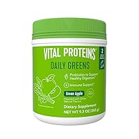 Vital Proteins Green Apple Daily Greens, 9.3 OZ