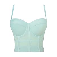 Women's Sexy Mesh Fishbone Underwear with Bottom Tank Top for Slim Underlay Bra Womens Running Bra