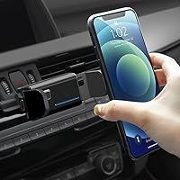 Car Phone Holder fit forBMW X5 X6 2018-2014 Electric Clamping Mobile Phone Mount 360-degree Rotatable Adjustable,Safe and Convenient Phone Navigation for 4-7 inch Smartphone