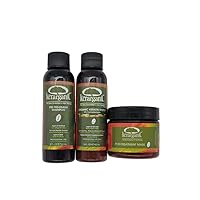 Formaldehyde-Free Organic Keratin Treatment Set - 2 Oz Natural Ingredients for Straight Silky Smooth Hair Keratin Complex Smoothing Hair Treatment Kit