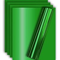 Green Foil HTV Heat Transfer Vinyl for Tshirt and Apparel 12