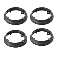 [Drone Accessories] Drone Accessories for DJI Spark Genuine Part - LED Shade Lights Lamp Cover & Lamp Cover Plate/Base for Spark Lamp Protection Component Replacement Replaceable (Color : 4pcs Plates)