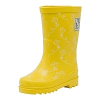 London Littles Fun, Waterproof Rain Boots for Kids and Toddlers