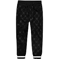 Black n Bianco Boys Sweatpants Jogger Trousers Presented by Captain Baby Milan
