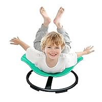 Autism Kids Swivel Chair Sensory Toy Chair for Kids Spinning Chair Kids Toys & Games Balance Physical Therapy Equipment, Kids Indoor Outdoor Play Equipment for Kids 3+
