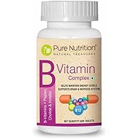 Pub Vitamin B Complex with Biotin, Choline, Inositol, Folic Acid & Vitamin (B1,B2,B6,B12) - 60 Tablets