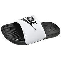 Nike cn9675-005 Victory 1 Slide Sandals, Black, White, Sports