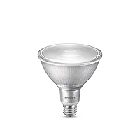 LED Indoor/Outdoor Dimmable PAR38 40-Degree Classic Glass Spot Light Bulb: 950-Lumen, 5000-Kelvin, 12-Watt (90-Watt Equivalent), E26 Base, Daylight, 2-Pack
