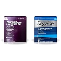 Rogaine Women's and Men's Hair Regrowth Solutions (3-Month Supply)