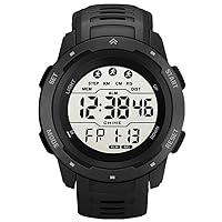 Watch Outdoor Sports for Men Waterproof Fitness Men's Sports Watches Timing Function Alarm Clock Waterproof 50M Digital Watch Military Clock