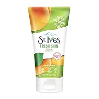 St. Ives Fresh Skin Apricot Face Scrub, Deep Exfoliator Skin Care for Clean, Glowing Skin, Oil-free Facial Scrub Made with 100% Natural Exfoliants, 6 oz, 6 Pack