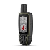 Garmin GPSMAP 65s, Button-Operated Handheld with Altimeter and Compass, Expanded Satellite Support, Multi-Band Technology and 2.6
