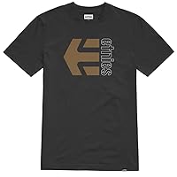 Etnies Corp Combo T-Shirt - Black/Brown