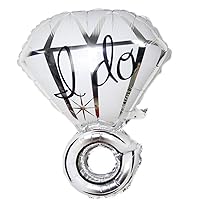 1X Balloons Fashion Diamond Christmas Balloon Hen Party Decor Wedding Balloons Children Gift Silver