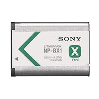 Sony NP-BX1/M8 Lithium-Ion X Type Battery (Silver)