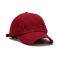 Quanhaigou Adjustable Snapback Hat for Men Women Unisex Hip Hop Baseball Cap Flat Brim Dad Hats