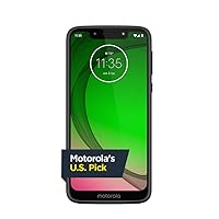 Moto G7 Play 32GB Android Smartphone GSM Unlocked for AT&T / T-Mobile and all GSM carriers - Deep Indigo (Blue) (Renewed)