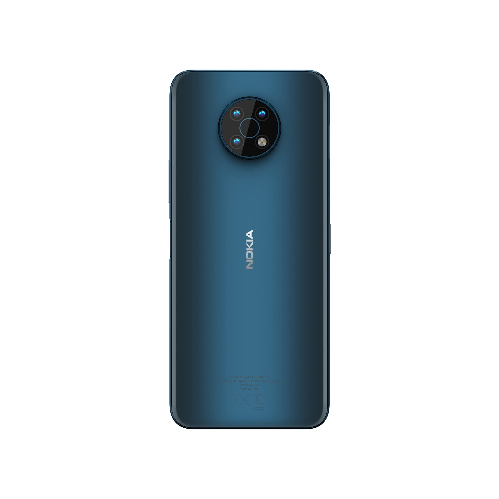 Nokia G50 5G Dual 128GB 6GB RAM Factory Unlocked (GSM Only | No CDMA - not Compatible with Verizon/Sprint) International Version - Blue