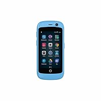Unihertz Jelly Pro, The Smallest 4G Smartphone in The World, Android 8.1 Oreo Unlocked Smart Phone with 2GB RAM and 16GB ROM, Sky Blue