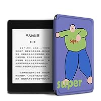 Case Compatible with Kindle Paperwhite Case Fits 10th Generation 2018 Released eBook Reader Covers Smart Accessories PU Leather Kindle Covers - Colorful Hearts