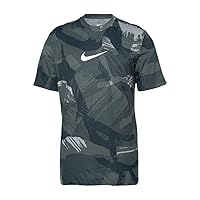 Nike Mens Court Dri Fit Camo Print Training T-Shirt XXX-Large