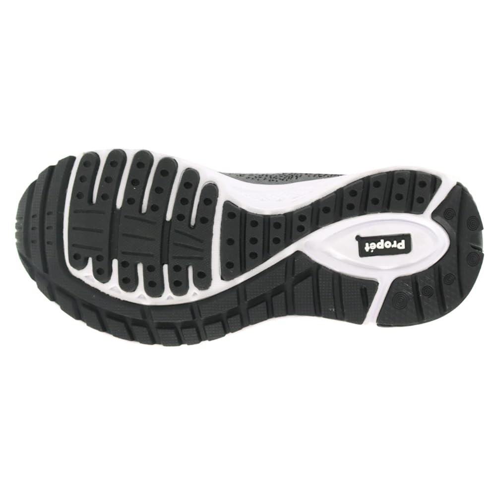 Propet Womens Ec-5 Walking Walking Sneakers Shoes - Black