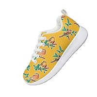 Children's Casual Shoes Boys and Girls Creative Bird Design Shoes EVA Sole Soft and Comfortable for Size 11.5-3 Children