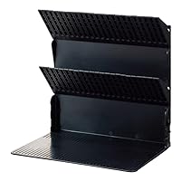 Lihit Lab A3577-24 Single Book Stand Bookend A4 Black