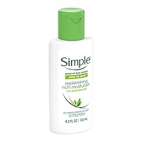 Simple Kind To Skin Replenishing Rich Moisturizer, 4.2 fl oz (124 ml) (Bundle of 3)
