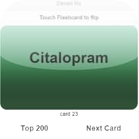 Top 200 Drug Flash Cards with Audio Demo