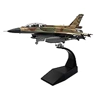 Scale Model Airplane 1:72 for F-16I Fighter Jet, Die-cast Military Fighter Model, Aircraft Collectible Tabletop Decoration Miniature Souvenirs