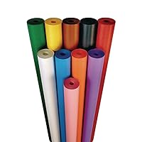Rainbow Duo-Finish Kraft Paper Roll, 40 lb, 48 Inches x 200 Feet, Purple,1 Roll