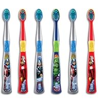 Oral-B Kids Spider Man Toothbrush for Little Children Ages 3+ Years Old, Extra Soft, Pack of 6