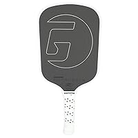 GAMMA Obsidian Carbon Fiber Pickleball Paddle, 10mm, 13mm, and 16mm Core Options, Comfortable Molded Foam Handle, and Customizable Handle Weight System