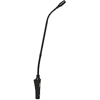 Shure CVG12-B/C Gooseneck Condenser Microphone, 12-Inch, Inline Pre-Amp, Flange Mount, Cardioid (Black)