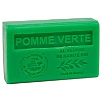 French Soap With Shea Butter - Maison du Savon - Green Apple 125g