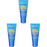 COMPLETE SPF 50 Sunscreen Lotion, Lightweight, Moisturizing Sunscreen, Water Resistant Body Sunscreen SPF 50, 7 Fl Oz Tube (Pack of 3)