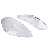 Clear Front Left and Right Headlight Lens Cover for Bu*i*ck Enclave 2008-2012 Headlamp Lens Cover Replacement Driver&Passenger Side Clear Lens Cover 2008 2009 2010 2011 2012