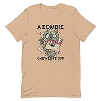 Humorous A Zombie Chewed It Off Amputated Legs Arms Sayings Novelty Prosthesis 2