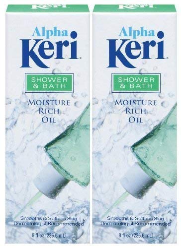 Keri Shower & Bath Oil - 8 oz - 2 pk