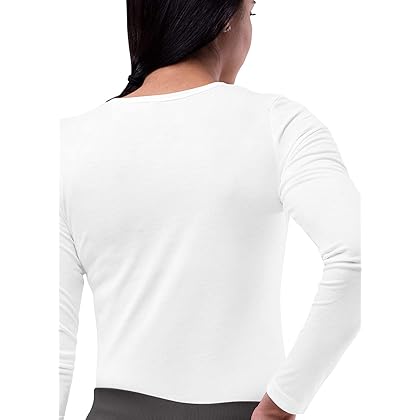 Sivvan Scrubs for Women - Long Sleeve Comfort Underscrub Tee