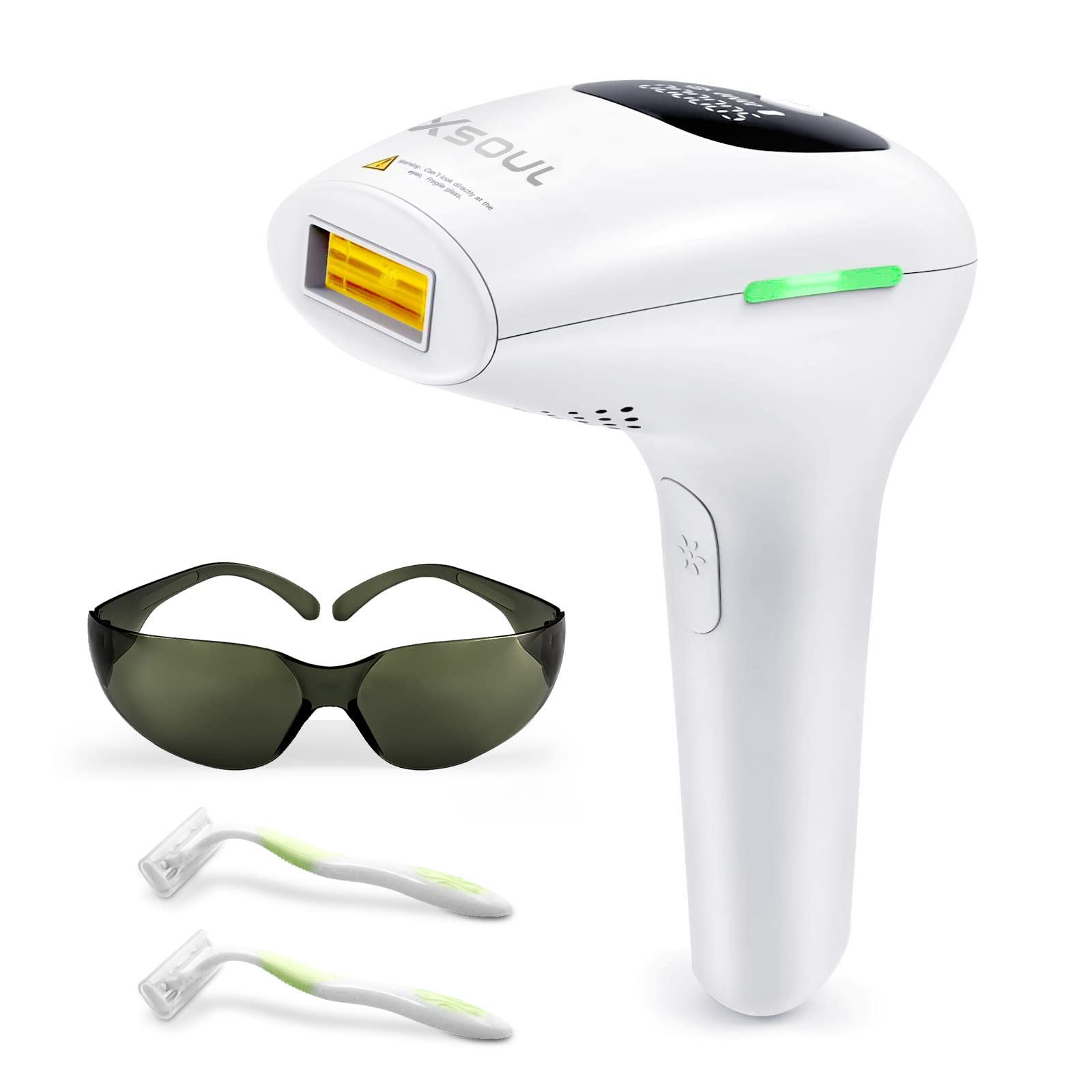 Mua XSOUL At-Home IPL Hair Removal for Women and Men Permanent Hair Removal  999,999 Flashes Painless Hair Remover on Armpits Back Legs Arms Face Bikini  Line, Corded trên Amazon Mỹ chính hãng