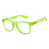 OWL Children Glasses with Clear Lens, Kids Fake Fashion Glasses, Toddler Nerd Specs Non Prescription with UV400 Protection