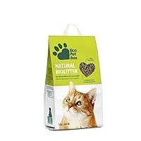 Bio Litter, Natural Wood & Hay Pellets, 6.6lb