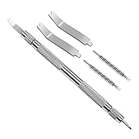 Spring Bar Tool Set with 4 Tips Pins for Watch Wrist Bands Strap Removal Repair Fix Kit Watch Pins Removal Tool Watch Link Remover Kit Watch Band Tool Pliers Professional
