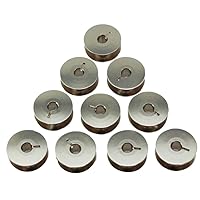 Cutex Pack of 10 Bobbin Part Number #767860107 Compatible with Janome HD9V2 (Version 2) Sewing Machine